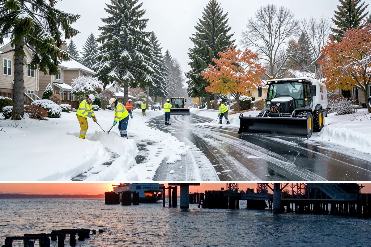 Magnesium Chloride Spreading in Edmonds, Snohomish County, WA - Magnesium chloride sees steady use from December through February on properties where landscaping and pet safety are priorities.