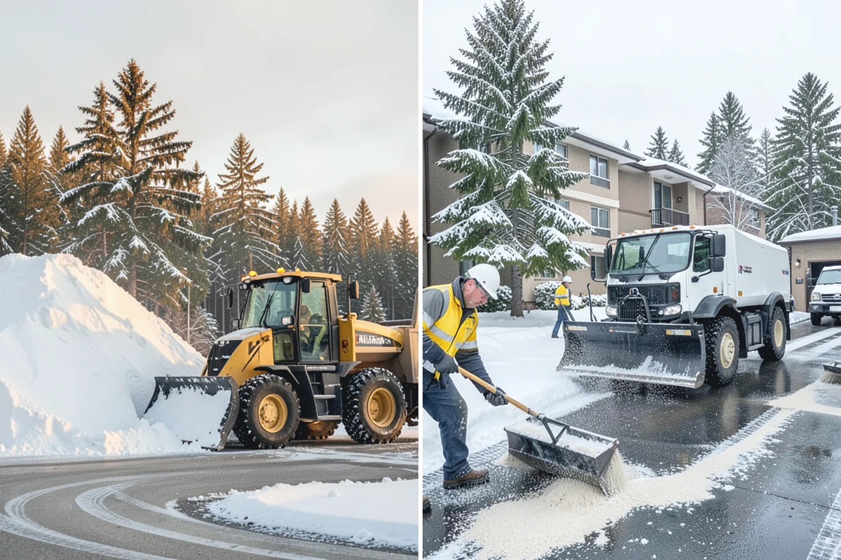 Magnesium Chloride Spreading in Granite Falls, Snohomish County, WA - Survey the site for landscaping and pet-traffic areas that need a milder deicer