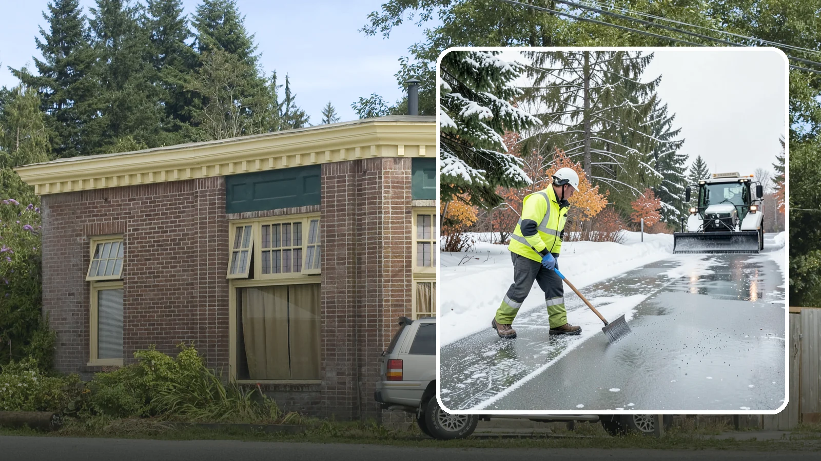 Magnesium Chloride Spreading in Hamilton, Skagit County, WA - Magnesium chloride spreading delivers effective deicing with less damage to concrete, vegetation, and paws than harsher salts.