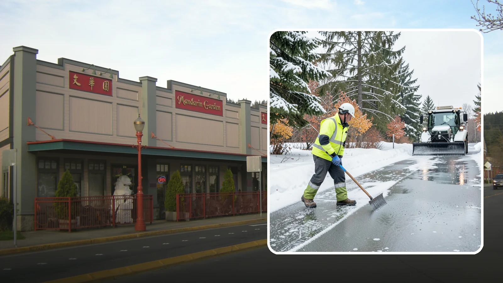Magnesium Chloride Spreading in Issaquah, King County, WA - Magnesium chloride spreading delivers effective deicing with less damage to concrete, vegetation, and paws than harsher salts.
