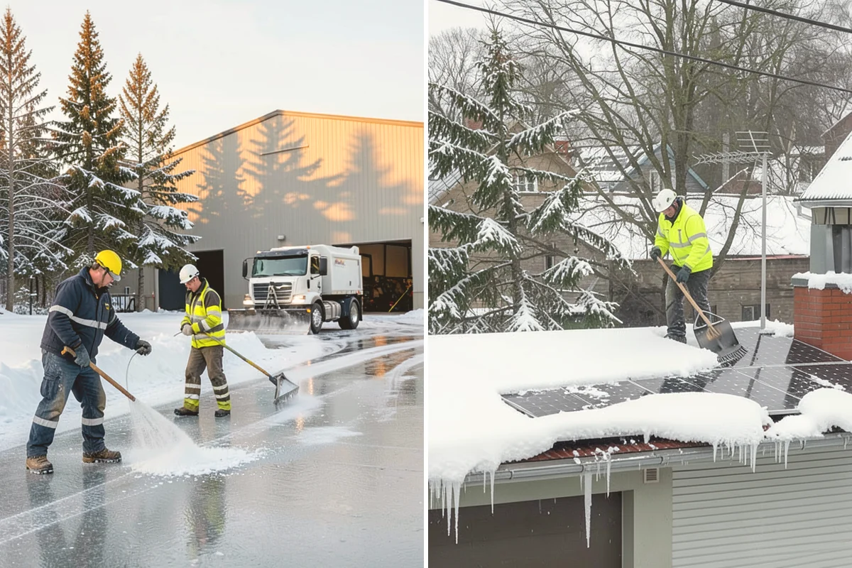 Magnesium Chloride Spreading in Kent, King County, WA - Survey the site for landscaping and pet-traffic areas that need a milder deicer