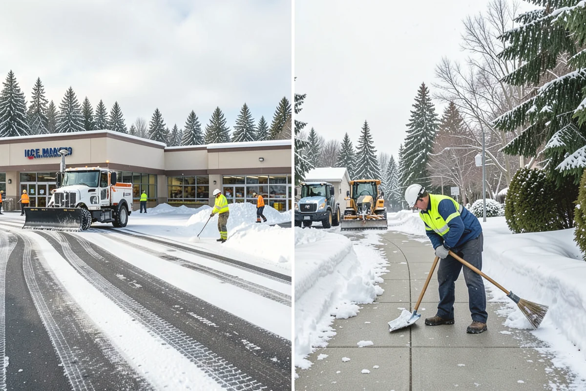 Magnesium Chloride Spreading in La Conner, Skagit County, WA - Survey the site for landscaping and pet-traffic areas that need a milder deicer