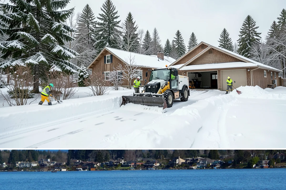 Magnesium Chloride Spreading in Lake Stevens, Snohomish County, WA - Magnesium chloride sees steady use from December through February on properties where landscaping and pet safety are priorities.