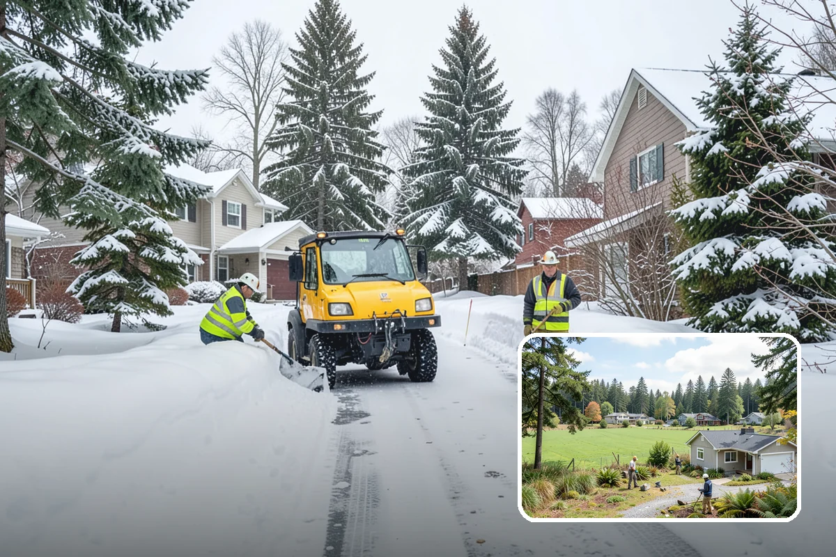 Magnesium Chloride Spreading in Lyman, Skagit County, WA - Less corrosive to concrete, rebar, and metal railings than rock salt