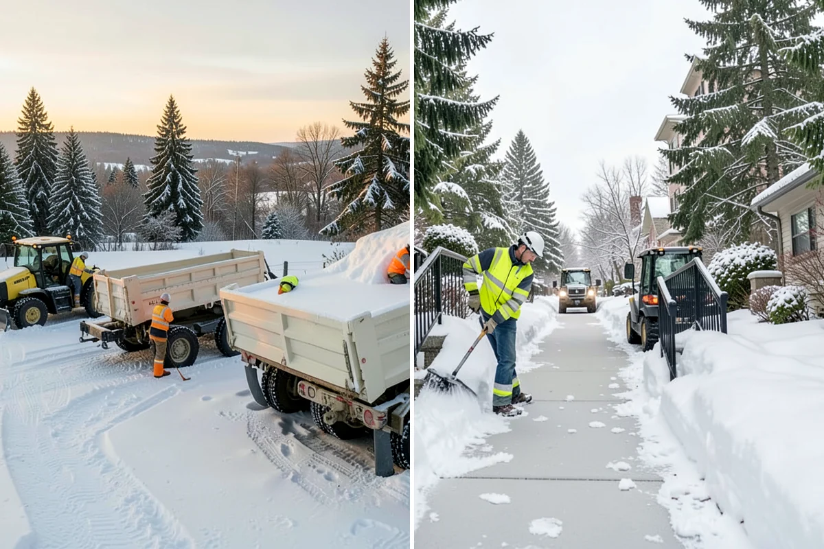 Magnesium Chloride Spreading in Lyman, Skagit County, WA - Survey the site for landscaping and pet-traffic areas that need a milder deicer