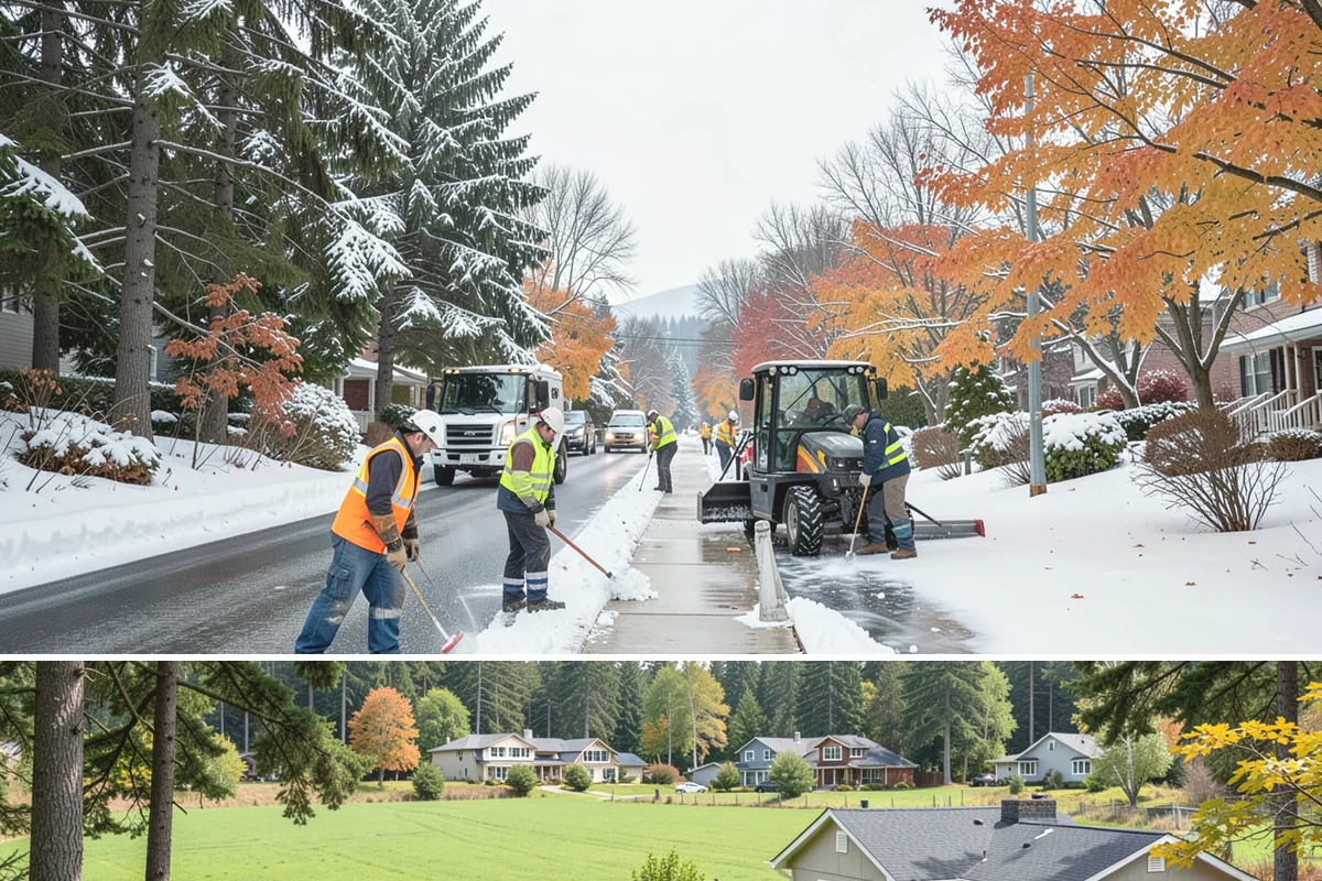 Magnesium Chloride Spreading in Lyman, Skagit County, WA - Magnesium chloride sees steady use from December through February on properties where landscaping and pet safety are priorities.