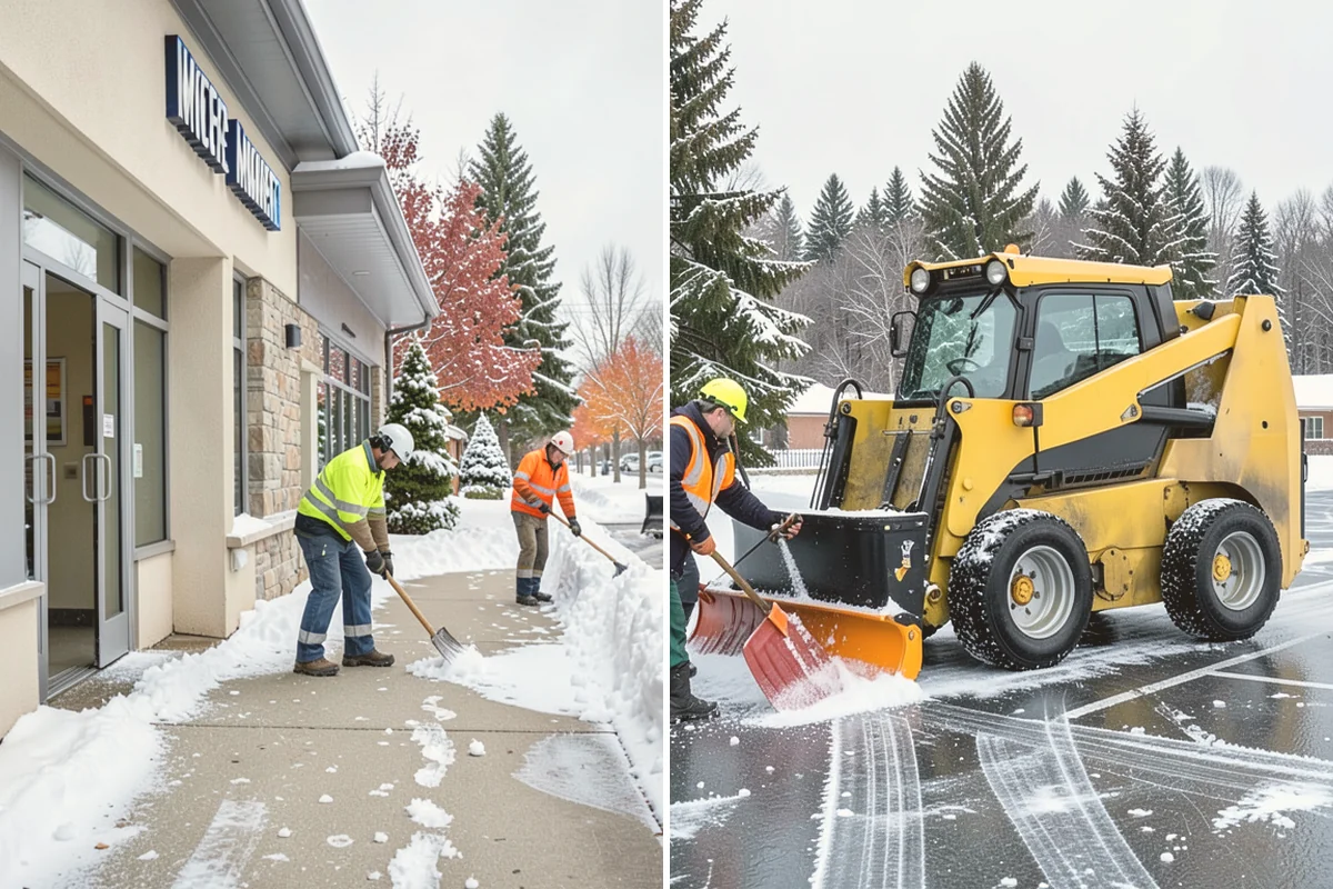 Magnesium Chloride Spreading in Lynnwood, Snohomish County, WA - Survey the site for landscaping and pet-traffic areas that need a milder deicer