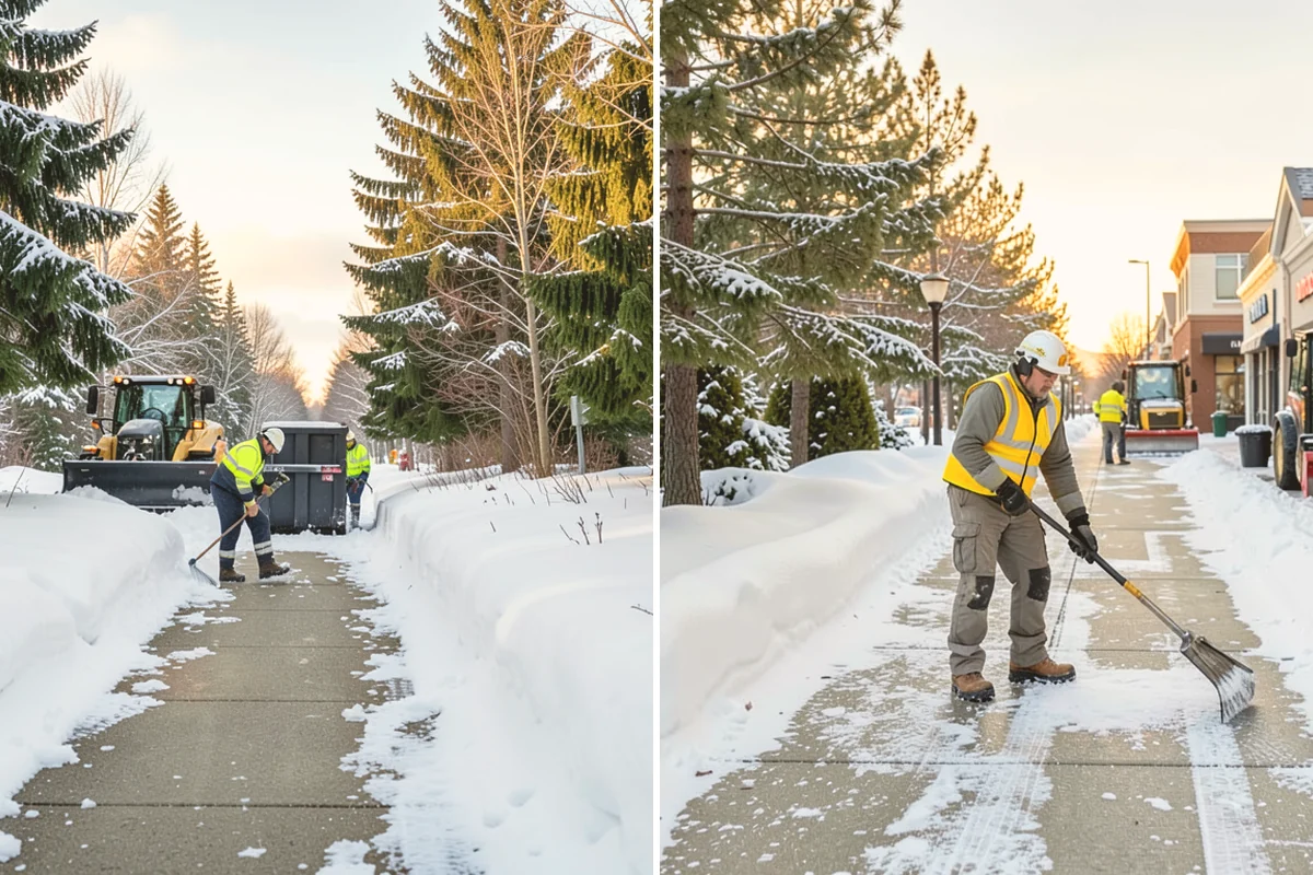 Magnesium Chloride Spreading in Milton, King County, WA - Survey the site for landscaping and pet-traffic areas that need a milder deicer