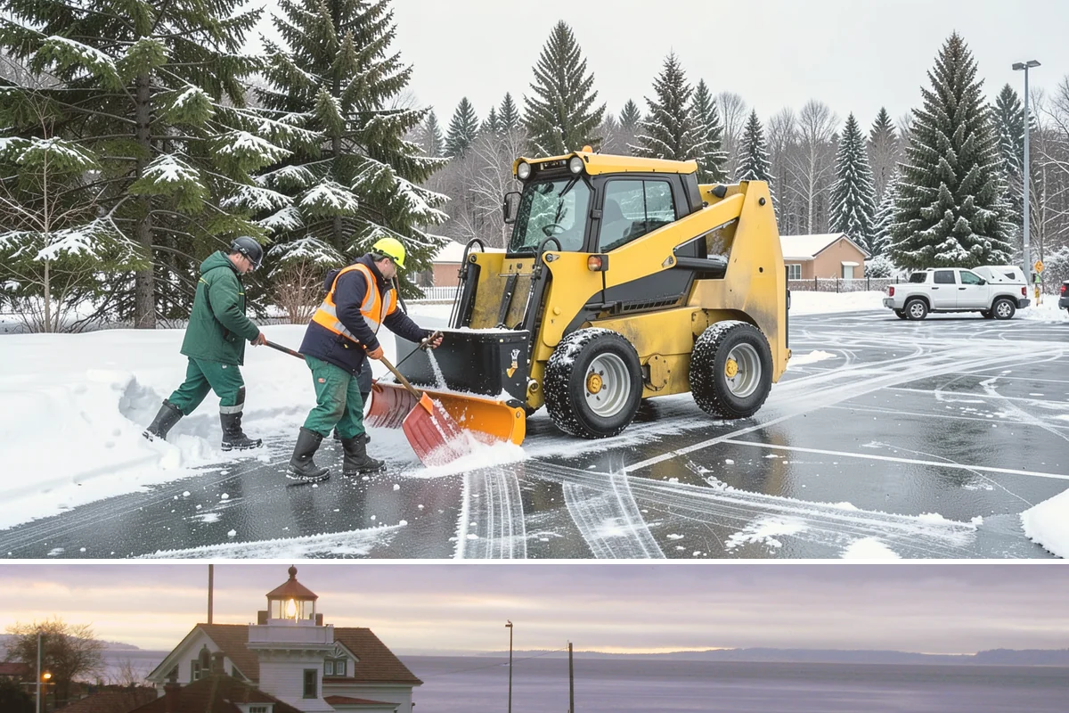 Magnesium Chloride Spreading in Mukilteo, Snohomish County, WA - Magnesium chloride sees steady use from December through February on properties where landscaping and pet safety are priorities.
