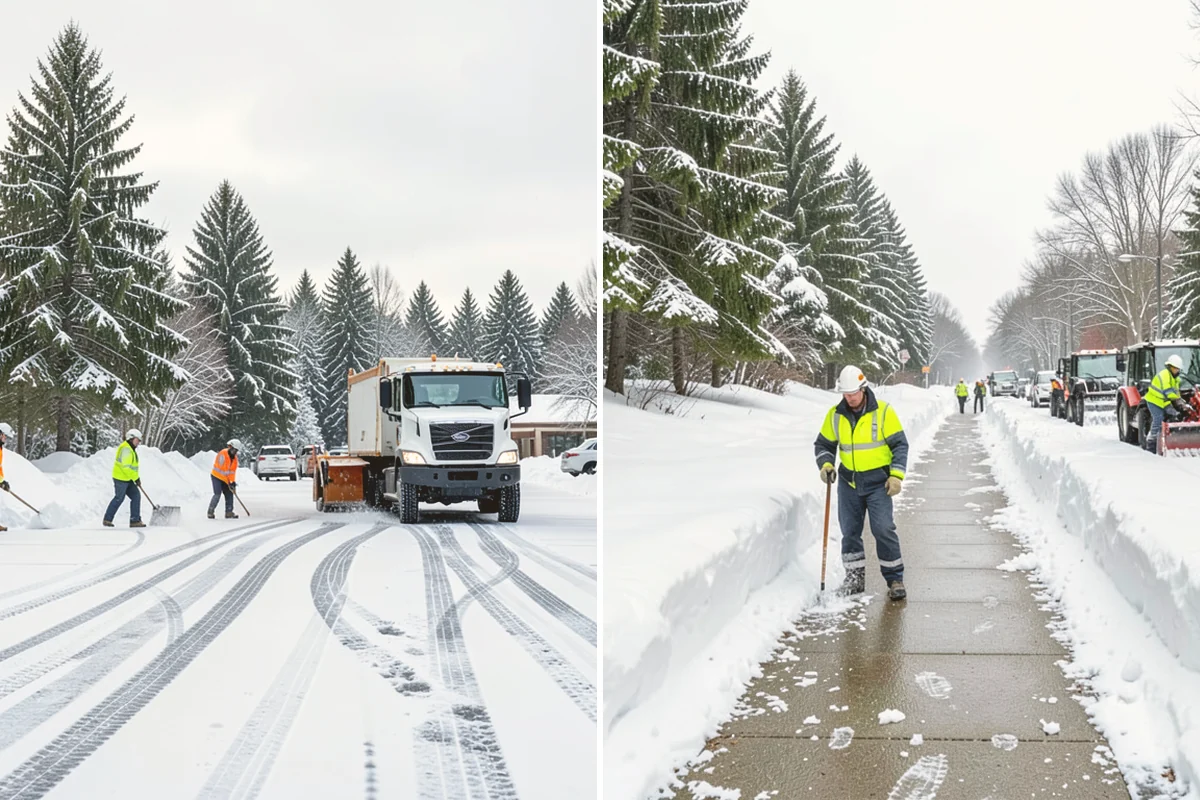 Magnesium Chloride Spreading in Newcastle, King County, WA - Survey the site for landscaping and pet-traffic areas that need a milder deicer