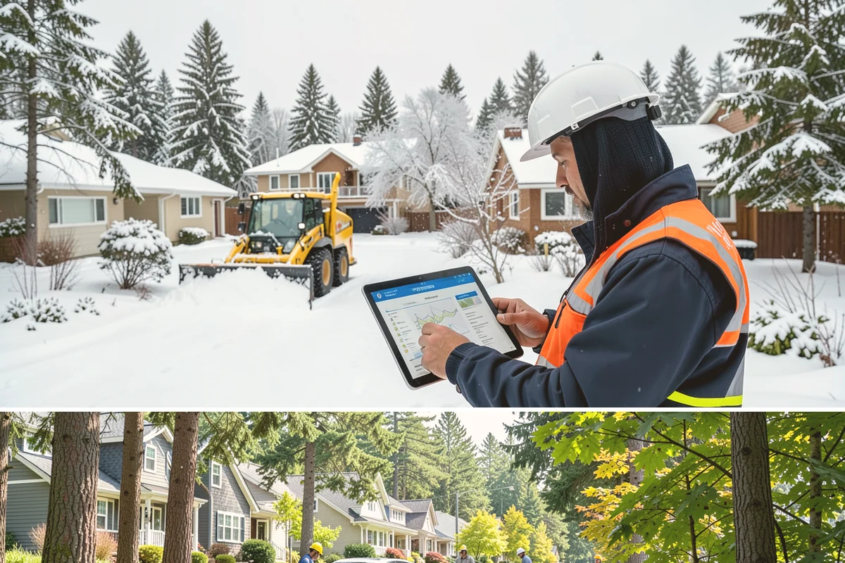 Magnesium Chloride Spreading in Normandy Park, King County, WA - Magnesium chloride sees steady use from December through February on properties where landscaping and pet safety are priorities.