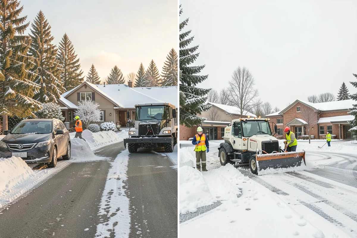 Magnesium Chloride Spreading in North Bend, King County, WA - Survey the site for landscaping and pet-traffic areas that need a milder deicer
