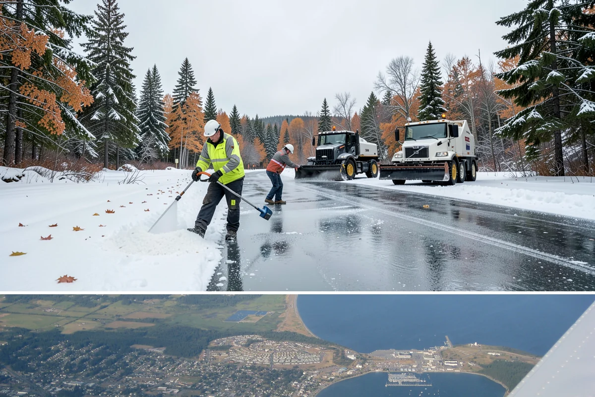 Magnesium Chloride Spreading in Oak Harbor, Island County, WA - Magnesium chloride sees steady use from December through February on properties where landscaping and pet safety are priorities.