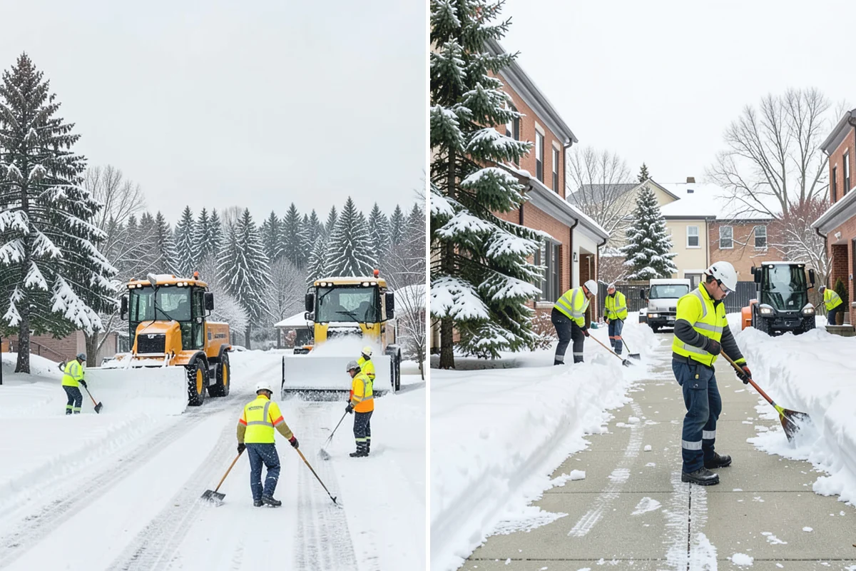 Magnesium Chloride Spreading in Renton, King County, WA - Survey the site for landscaping and pet-traffic areas that need a milder deicer