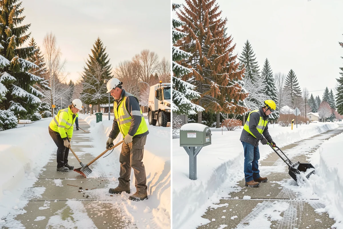 Magnesium Chloride Spreading in Sammamish, King County, WA - Survey the site for landscaping and pet-traffic areas that need a milder deicer