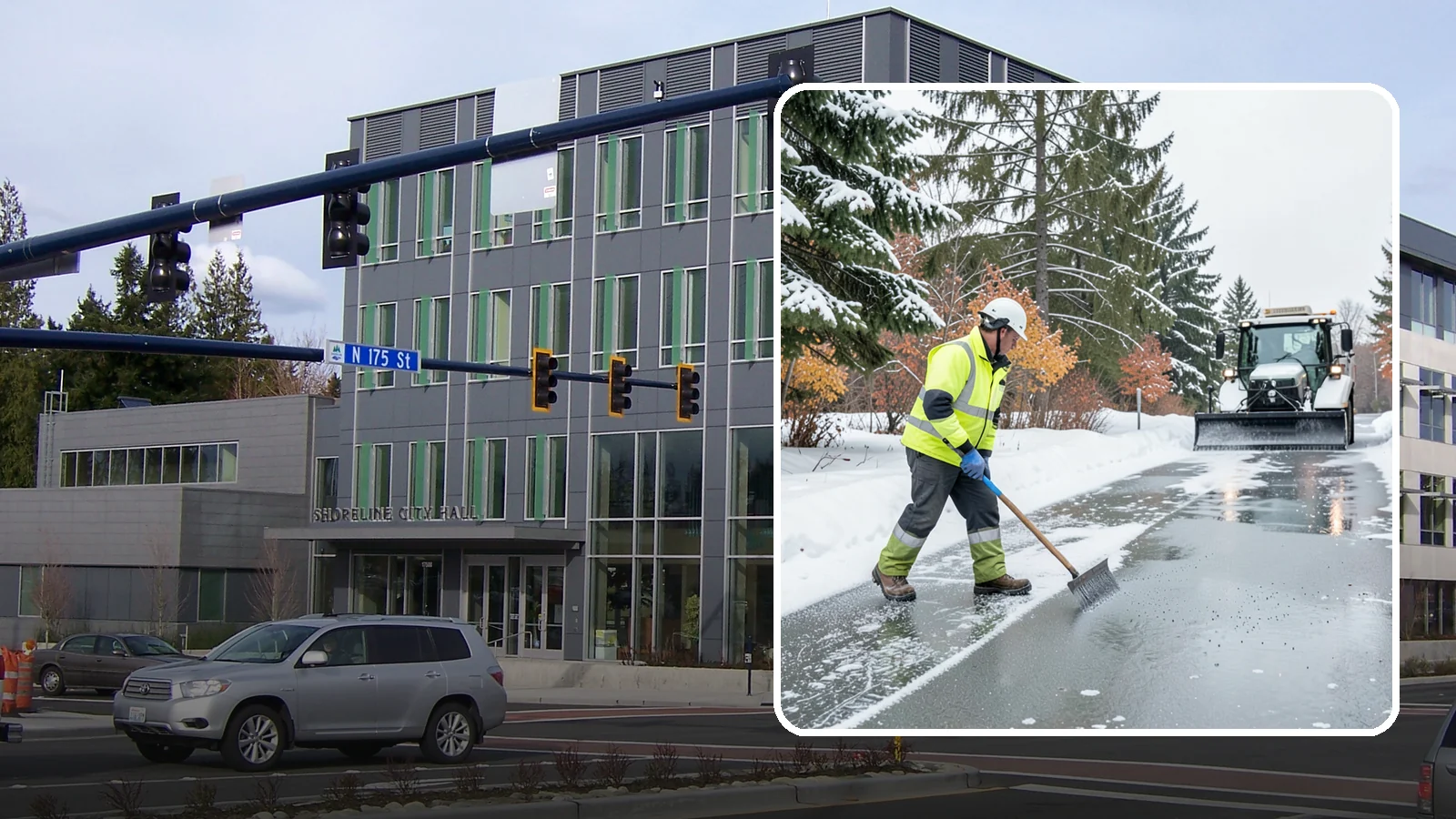 Magnesium Chloride Spreading in Shoreline, King County, WA - Magnesium chloride spreading delivers effective deicing with less damage to concrete, vegetation, and paws than harsher salts.