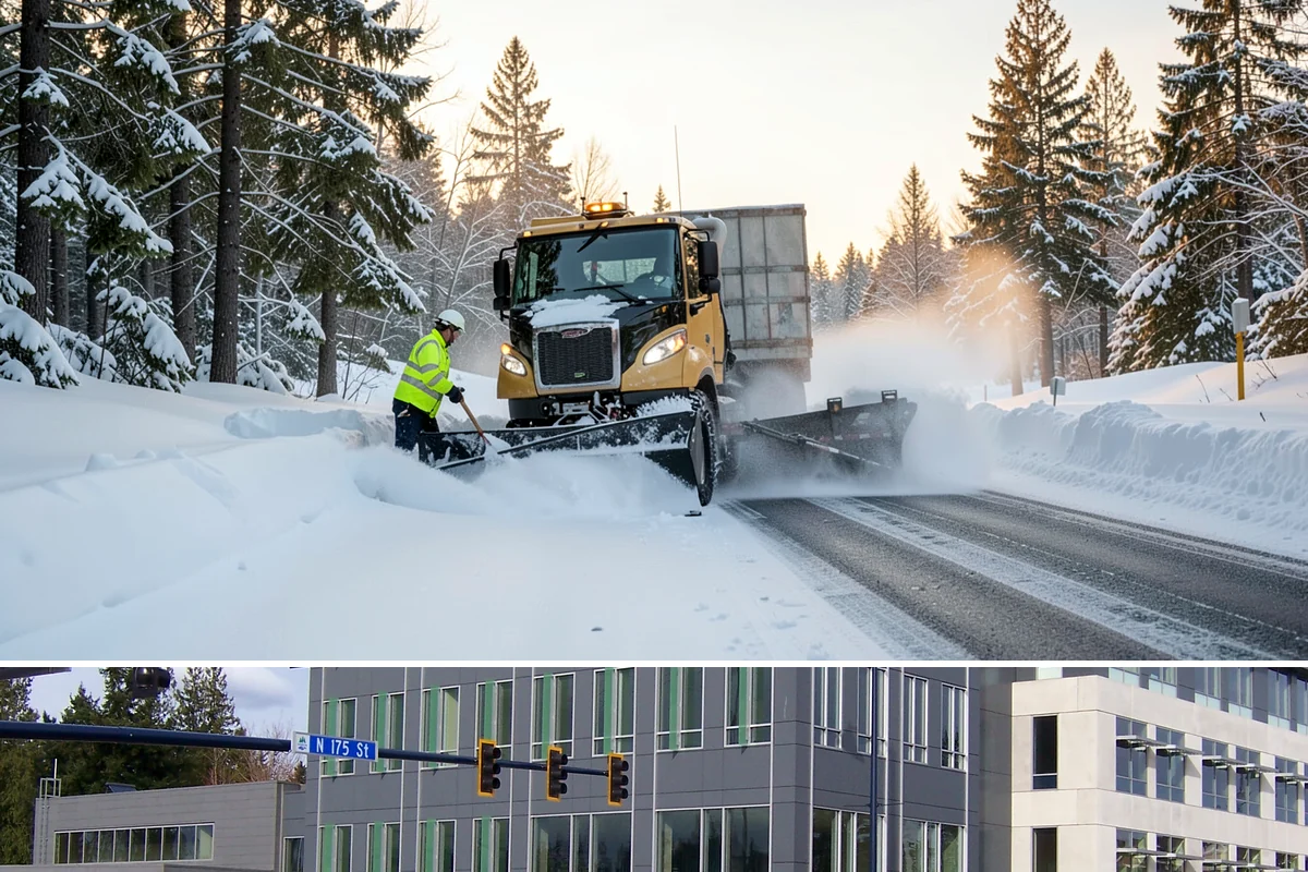 Magnesium Chloride Spreading in Shoreline, King County, WA - Magnesium chloride sees steady use from December through February on properties where landscaping and pet safety are priorities.
