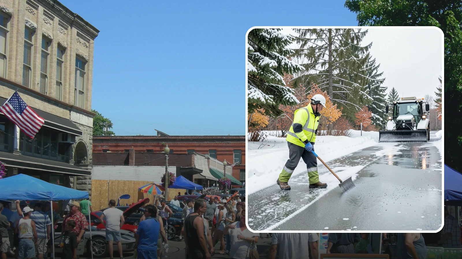 Magnesium Chloride Spreading in Snohomish, Snohomish County, WA - Magnesium chloride spreading delivers effective deicing with less damage to concrete, vegetation, and paws than harsher salts.