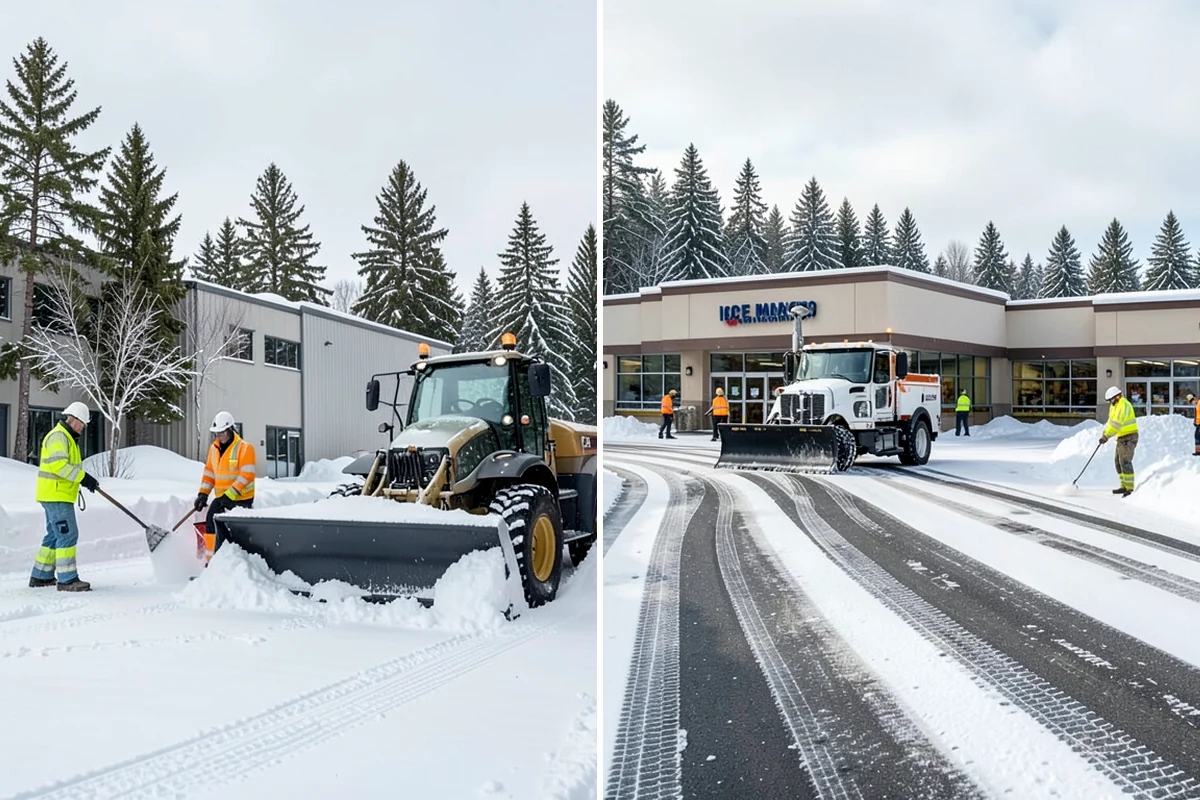 Magnesium Chloride Spreading in Snoqualmie, King County, WA - Survey the site for landscaping and pet-traffic areas that need a milder deicer