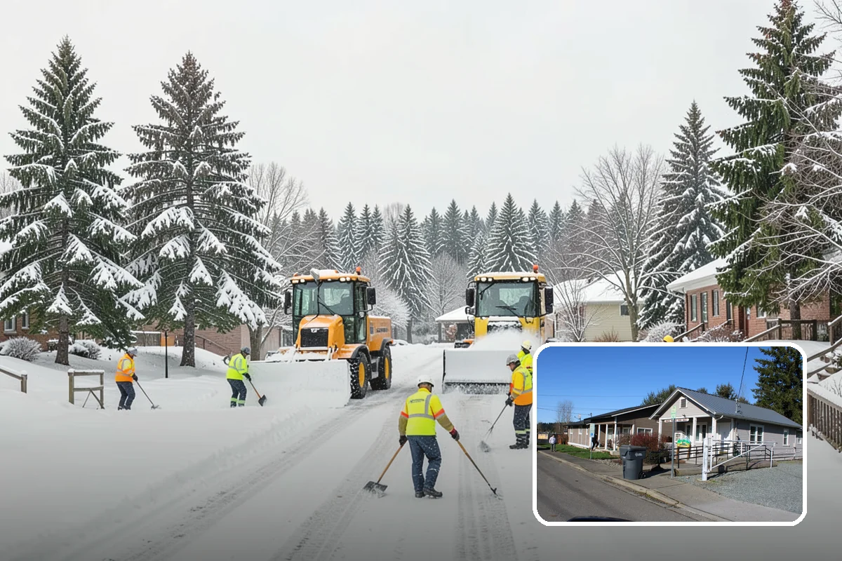 Magnesium Chloride Spreading in South Prairie, Pierce County, WA - Less corrosive to concrete, rebar, and metal railings than rock salt