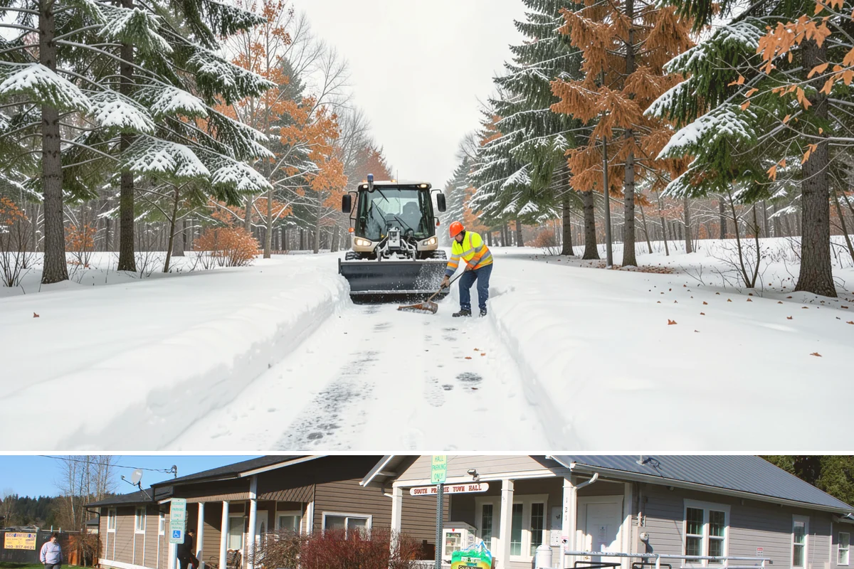 Magnesium Chloride Spreading in South Prairie, Pierce County, WA - Magnesium chloride sees steady use from December through February on properties where landscaping and pet safety are priorities.
