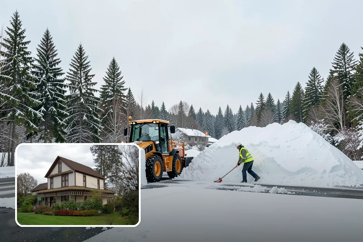 Magnesium Chloride Spreading in Sumner, Pierce County, WA - Less corrosive to concrete, rebar, and metal railings than rock salt