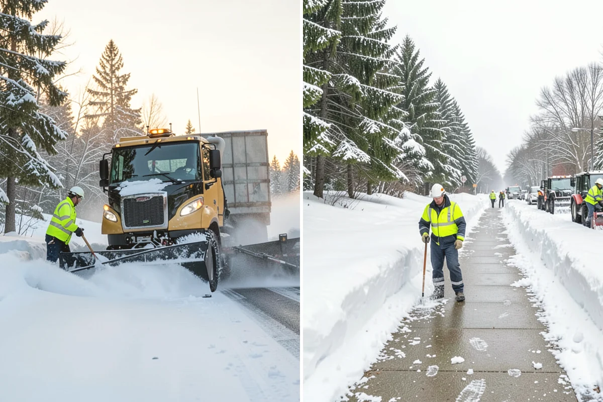 Magnesium Chloride Spreading in University Place, Pierce County, WA - Survey the site for landscaping and pet-traffic areas that need a milder deicer