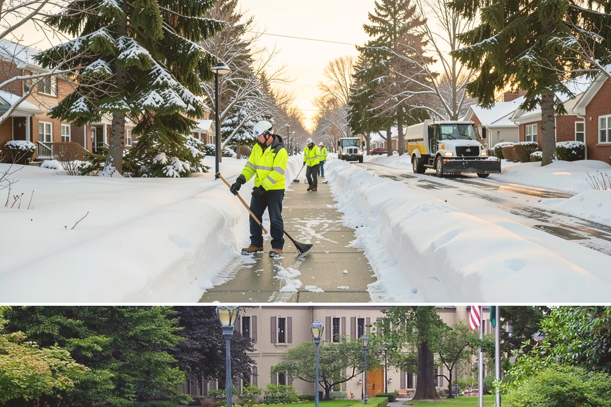 Magnesium Chloride Spreading in Woodinville, King County, WA - Magnesium chloride sees steady use from December through February on properties where landscaping and pet safety are priorities.