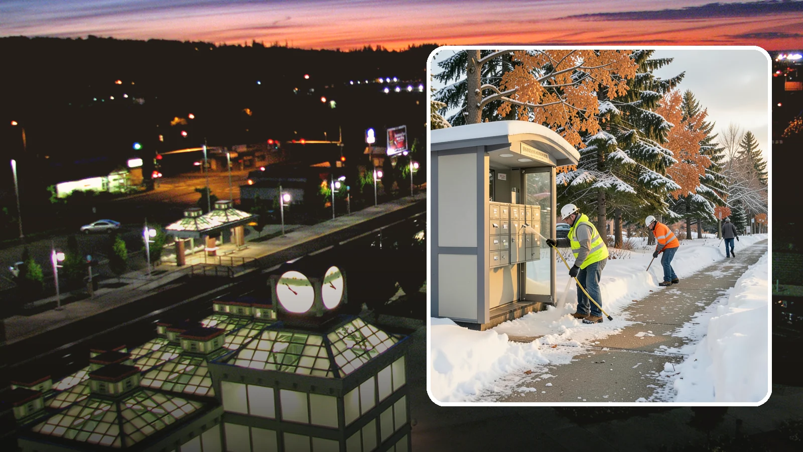 Mail Kiosk Clearing in Auburn, King County, WA - We clear cluster mailbox kiosks and their approaches so residents and carriers reach the mail safely through Western Washington...