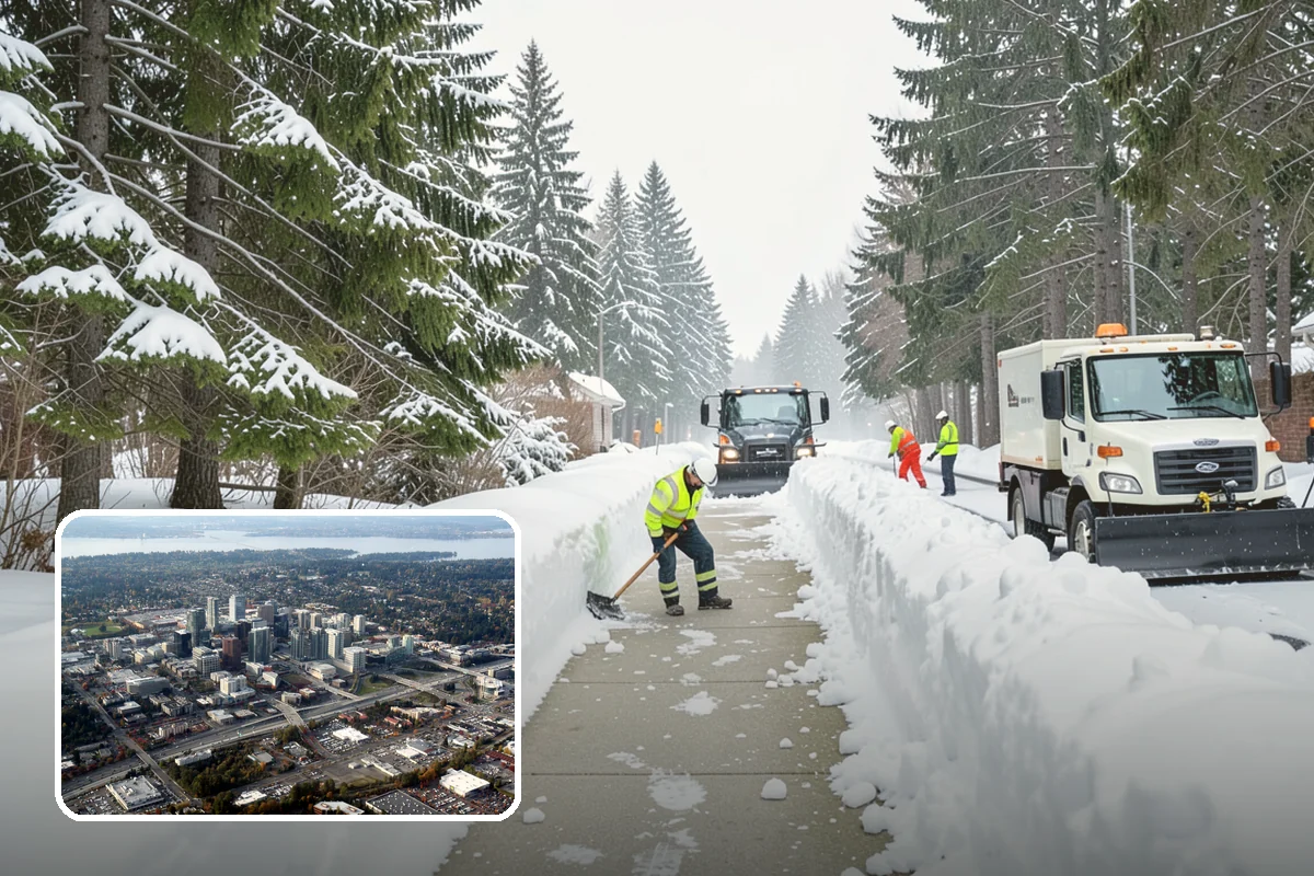 Mail Kiosk Clearing in Bellevue, King County, WA - Keeps postal delivery on its normal schedule