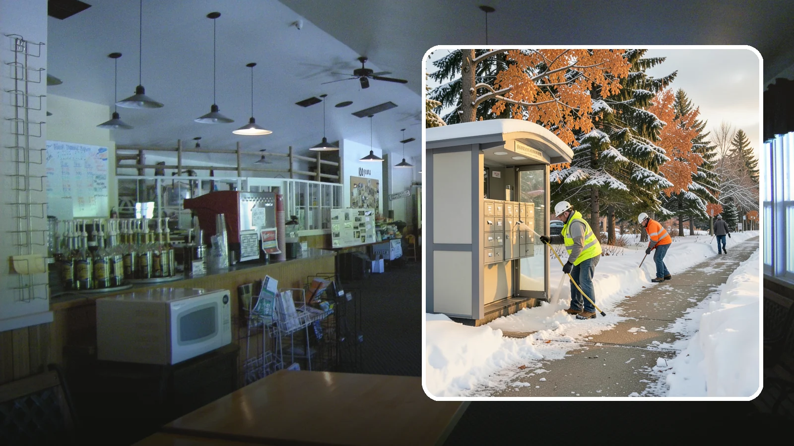 Mail Kiosk Clearing in Black Diamond, King County, WA - We clear cluster mailbox kiosks and their approaches so residents and carriers reach the mail safely through Western Washington...