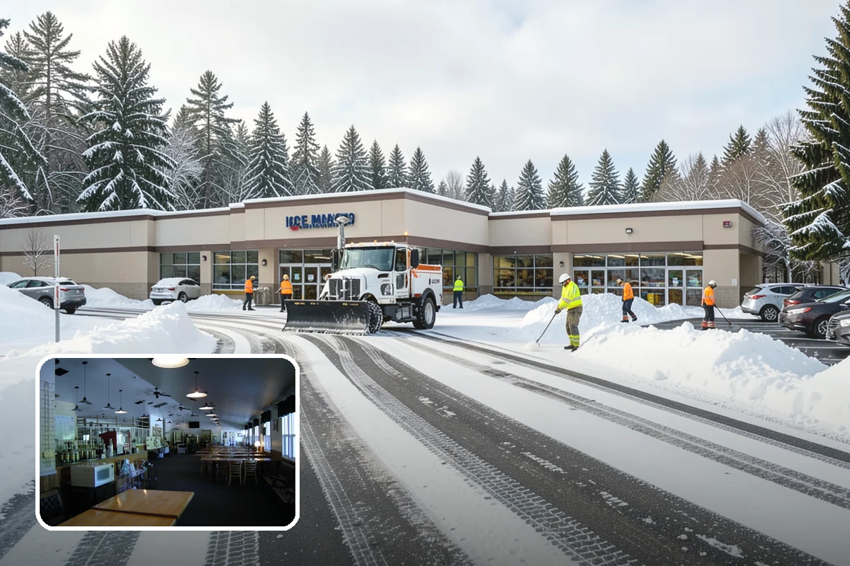 Mail Kiosk Clearing in Black Diamond, King County, WA - Keeps postal delivery on its normal schedule