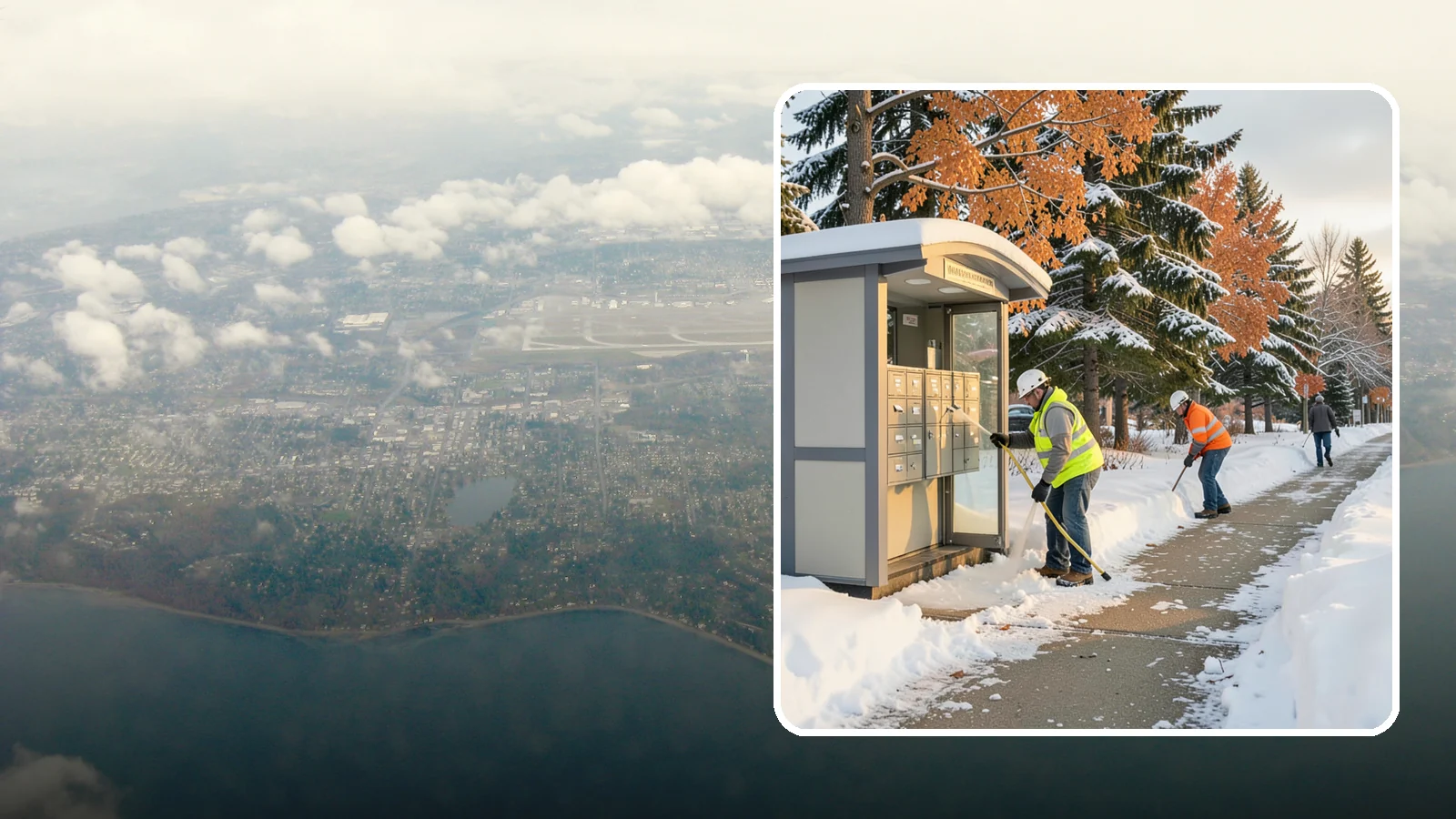 Mail Kiosk Clearing in Burien, King County, WA - We clear cluster mailbox kiosks and their approaches so residents and carriers reach the mail safely through Western Washington...