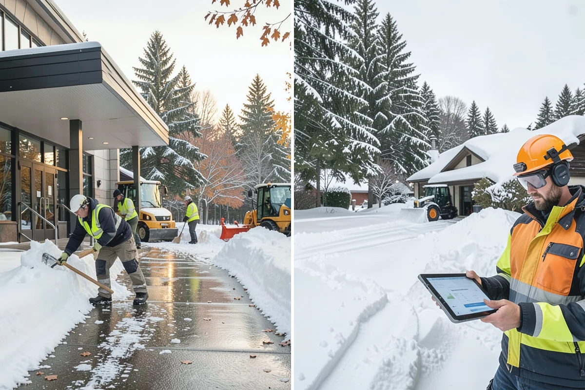 Mail Kiosk Clearing in Darrington, Snohomish County, WA - Identify the kiosk pad and resident walking routes