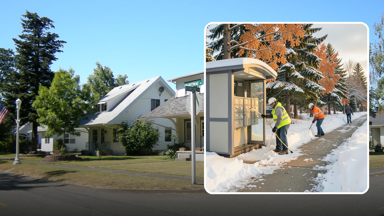 Mail Kiosk Clearing in DuPont, Pierce County, WA - We clear cluster mailbox kiosks and their approaches so residents and carriers reach the mail safely through Western Washington...