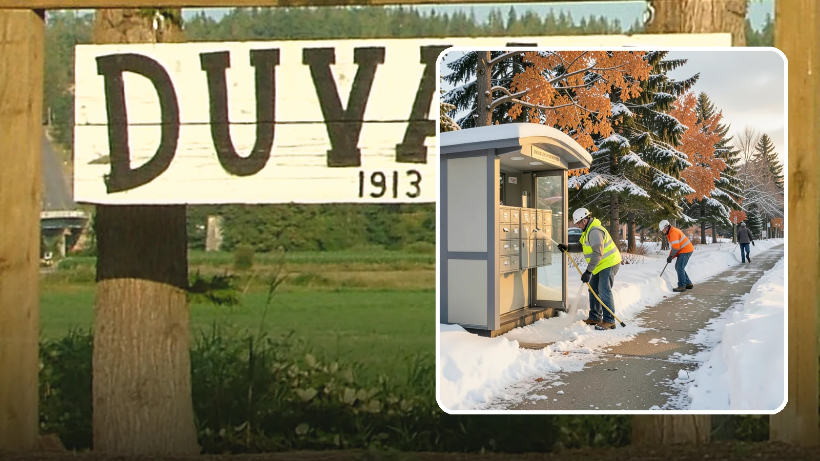 Mail Kiosk Clearing in Duvall, King County, WA - We clear cluster mailbox kiosks and their approaches so residents and carriers reach the mail safely through Western Washington...