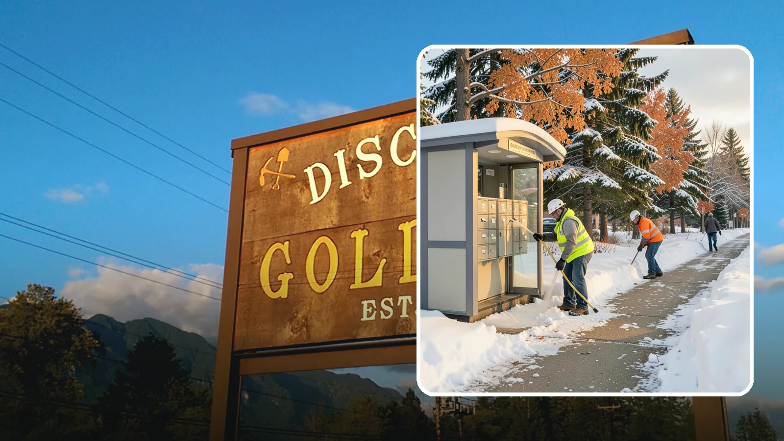 Mail Kiosk Clearing in Gold Bar, Snohomish County, WA - We clear cluster mailbox kiosks and their approaches so residents and carriers reach the mail safely through Western Washington...