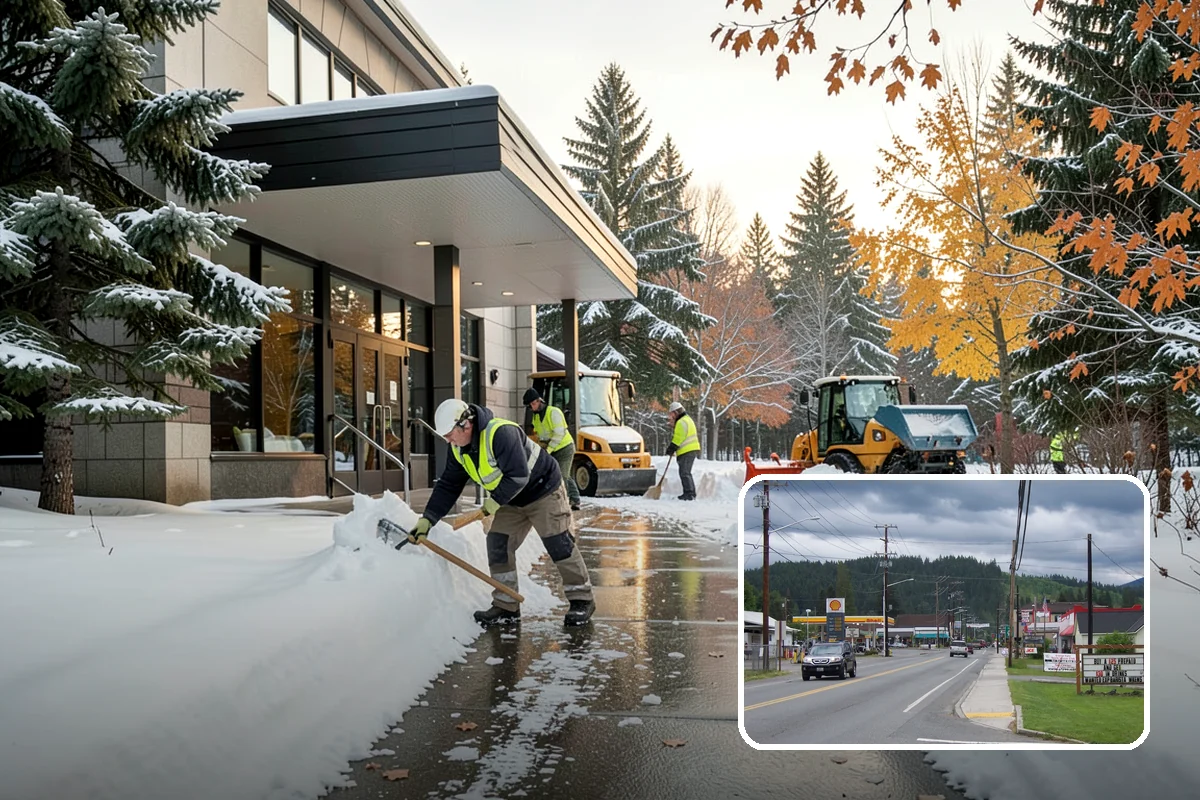 Mail Kiosk Clearing in Granite Falls, Snohomish County, WA - Keeps postal delivery on its normal schedule