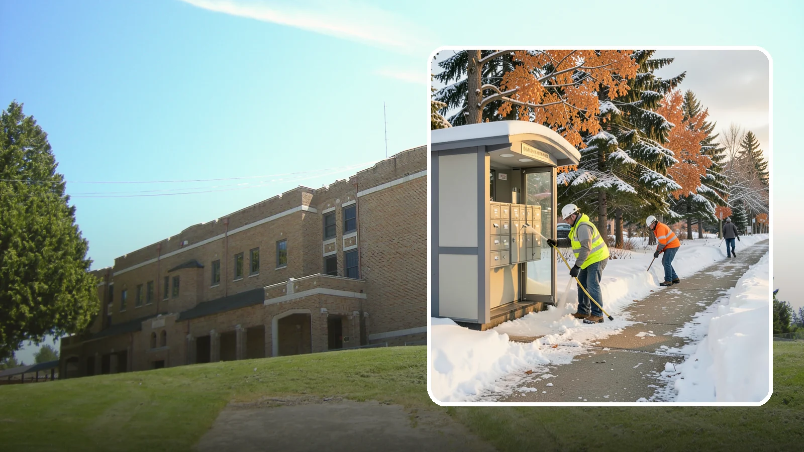 Mail Kiosk Clearing in Maple Valley, King County, WA - We clear cluster mailbox kiosks and their approaches so residents and carriers reach the mail safely through Western Washington...