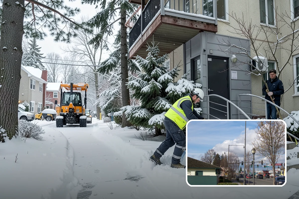 Mail Kiosk Clearing in Marysville, Snohomish County, WA - Keeps postal delivery on its normal schedule