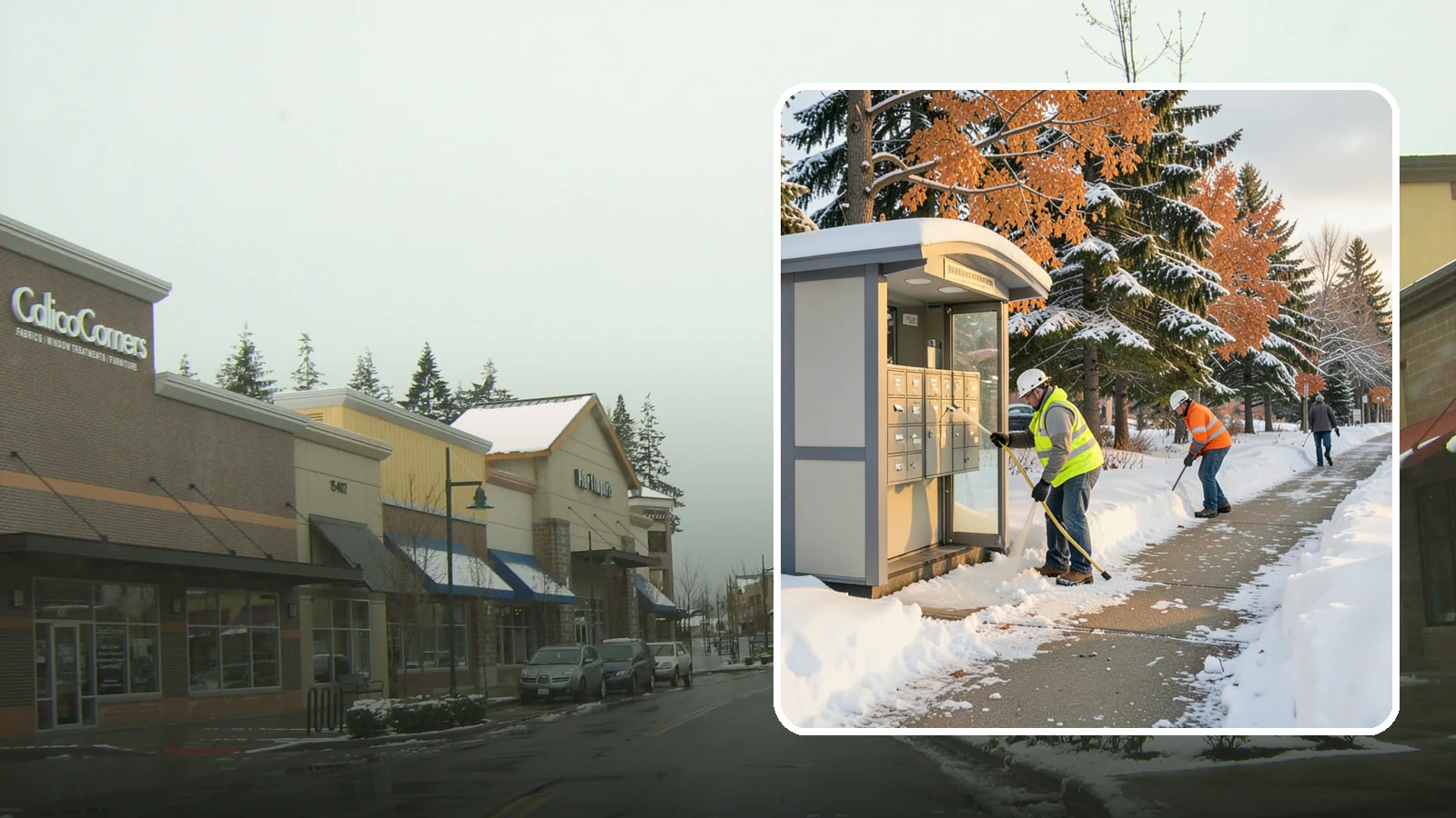 Mail Kiosk Clearing in Mill Creek, Snohomish County, WA - We clear cluster mailbox kiosks and their approaches so residents and carriers reach the mail safely through Western Washington...