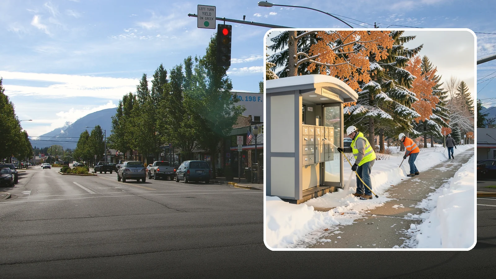 Mail Kiosk Clearing in North Bend, King County, WA - We clear cluster mailbox kiosks and their approaches so residents and carriers reach the mail safely through Western Washington...