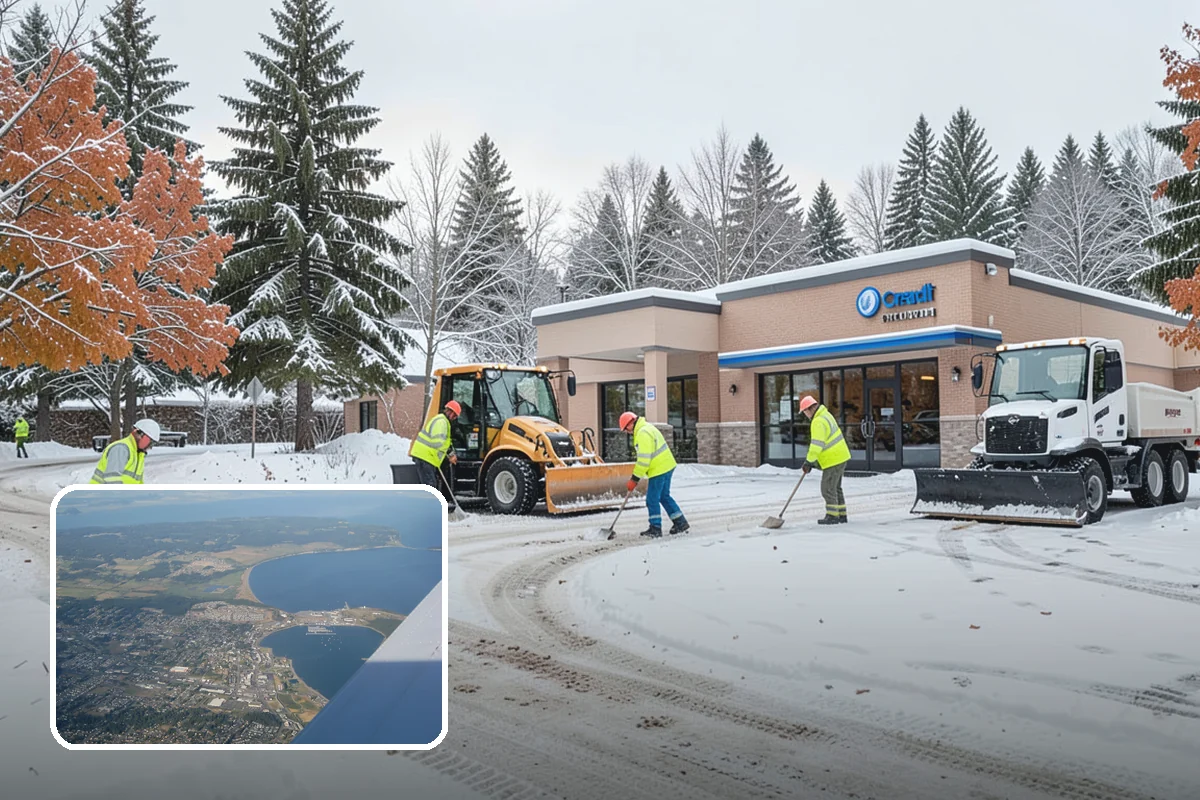 Mail Kiosk Clearing in Oak Harbor, Island County, WA - Keeps postal delivery on its normal schedule