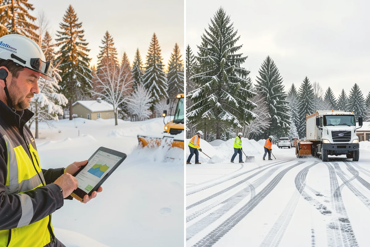 Mail Kiosk Clearing in Orting, Pierce County, WA - Identify the kiosk pad and resident walking routes