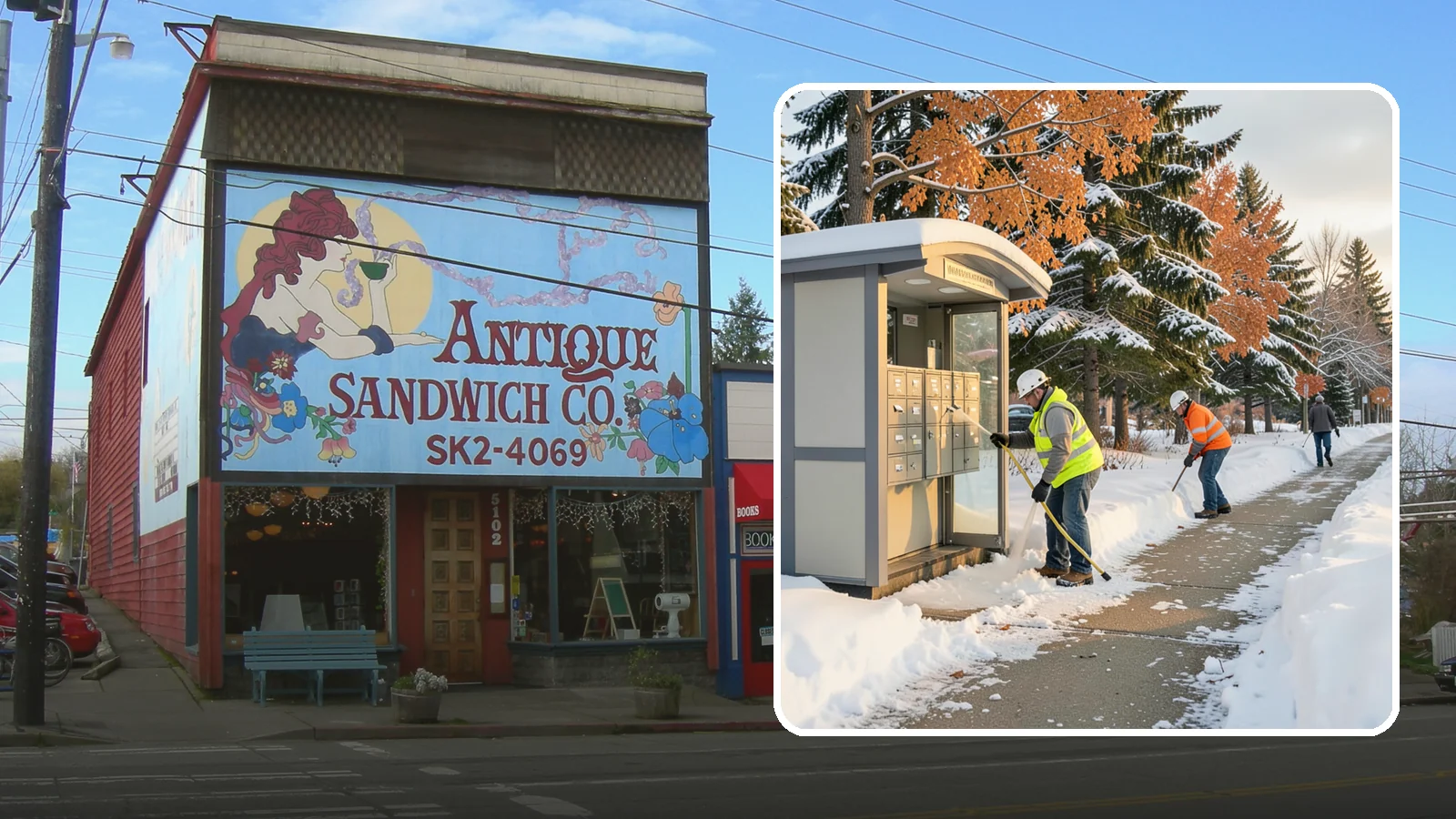 Mail Kiosk Clearing in Ruston, Pierce County, WA - We clear cluster mailbox kiosks and their approaches so residents and carriers reach the mail safely through Western Washington...