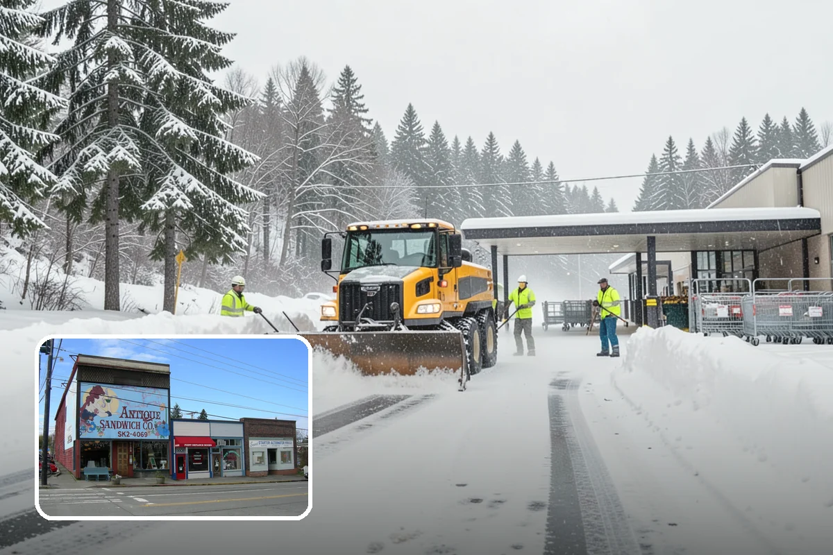 Mail Kiosk Clearing in Ruston, Pierce County, WA - Keeps postal delivery on its normal schedule