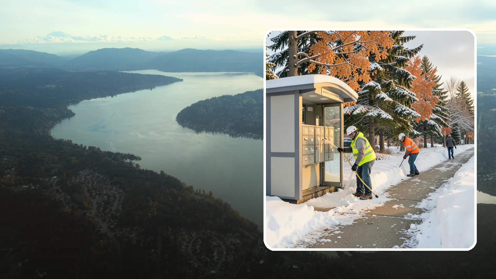 Mail Kiosk Clearing in Sammamish, King County, WA - We clear cluster mailbox kiosks and their approaches so residents and carriers reach the mail safely through Western Washington...