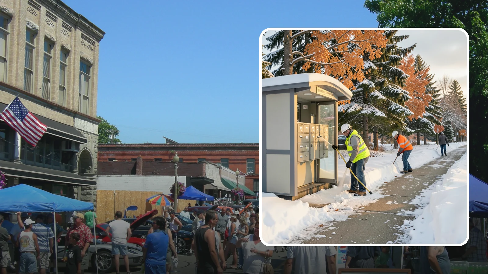 Mail Kiosk Clearing in Snohomish, Snohomish County, WA - We clear cluster mailbox kiosks and their approaches so residents and carriers reach the mail safely through Western Washington...