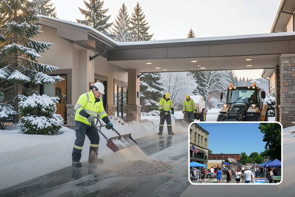 Mail Kiosk Clearing in Snohomish, Snohomish County, WA - Keeps postal delivery on its normal schedule