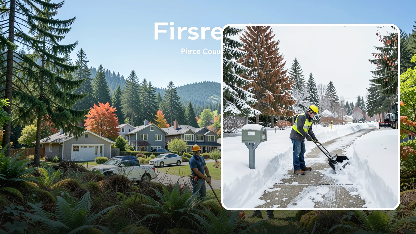Mailbox Access Clearing in Fircrest, Pierce County, WA - We clear the approach to your curbside mailbox so postal carriers can reach it and your mail keeps flowing.